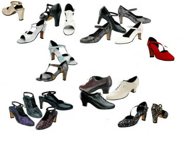 Siti web sulle scarpette per la danza e scarpe da ballo