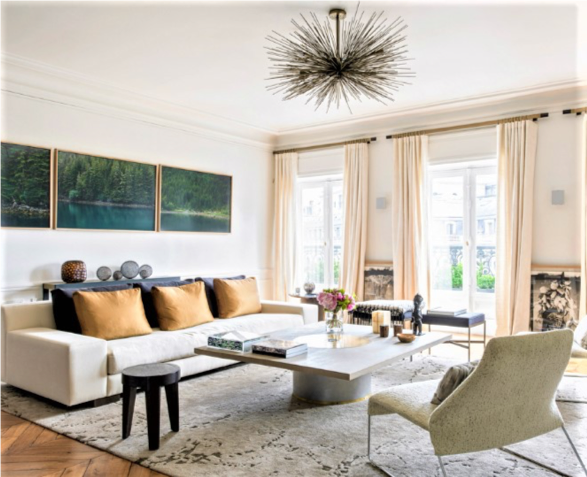 salone in stile moderno