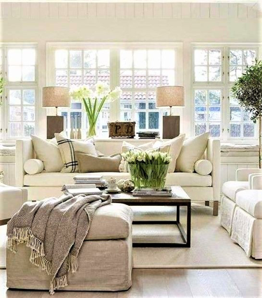 salotto in stile country